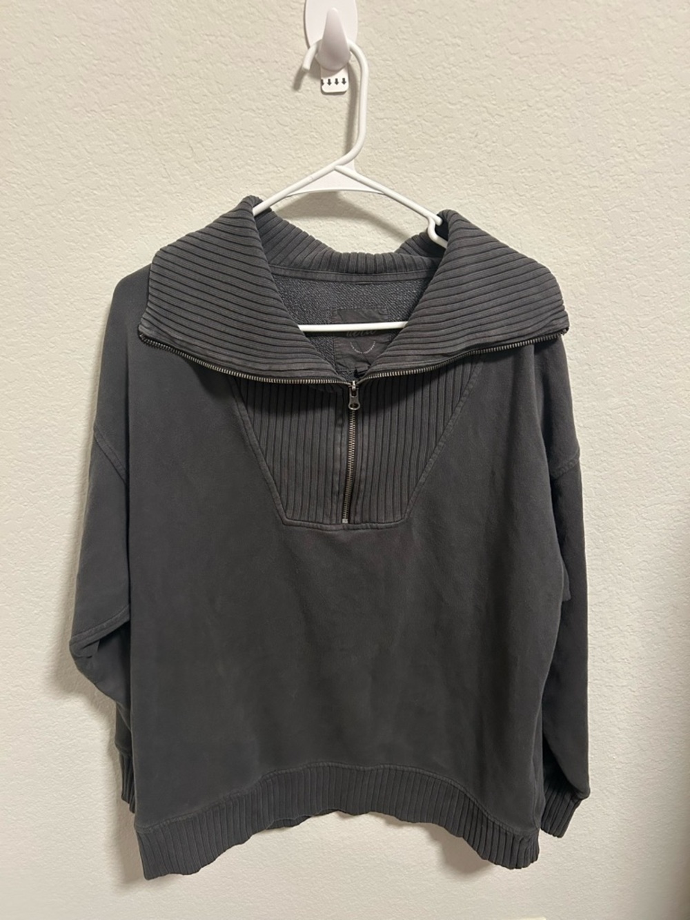 Aerie Down-to-Earth Quarter Zip Sweater - Size Small